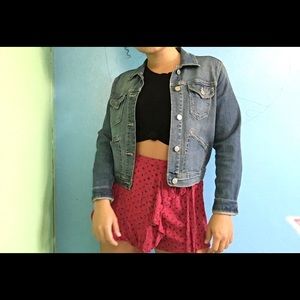 Gap short denim jacket